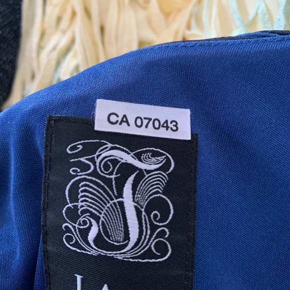 Jax s4 stretch blue dress - Picture 4 of 4